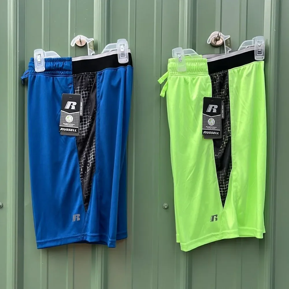 Boys Active Athletic T-Shirts & Shorts 4-Piece Bundle Size XL